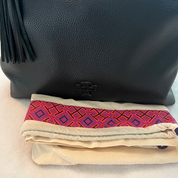 Tory Burch Black Leather Handbag - Picture 7 of 8